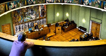 Velger tilhørerbenken